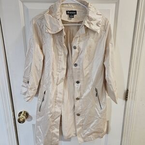 Momentum Women's Trenchcoat Size Small Jacket